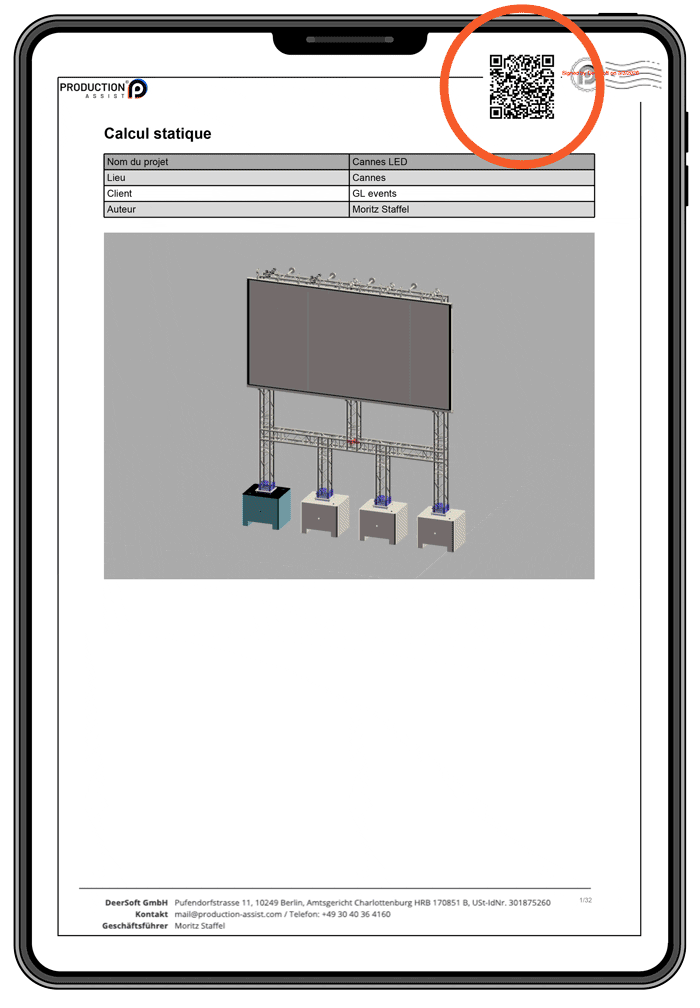 Animation Inspection Report iPad